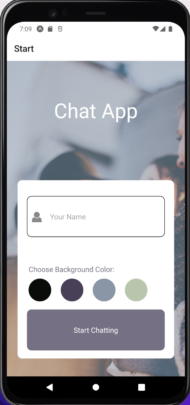 simple-chat homepage